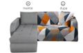 Еластичен протектор за ъглов диван с две калъфки (001) - цветове и размери, снимка 14