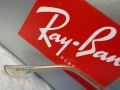 Ray-Ban RB 3026 слънчеви очила Рей-Бан авиатор жълто сини , снимка 7