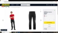 BLAKLADER 1422 4-WAY-STRETCH Work Trouser размер 50 / M Изцяло еластичен работен панталон W4-467, снимка 2