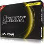 Топки за голф Srixon Z Star 8, Премиум голф аксесоари, 4х3 броя, жълти