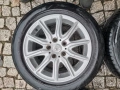 4бр ЛЕТИ джанти 16" 5Х112 ALUETT с гуми 205/55/16 UNIROYAL за VW Audi , снимка 3
