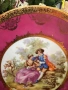 Bavaria Germany  “Kuba Porzellan” Fragonard- абсолютно великолепно плато Код P2249, снимка 11