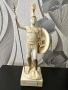 Ахил статуетка от алабастър 24 см височина декорация фигура история, снимка 2