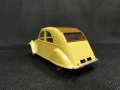 1/43 DINKY ATLAS CHINA CITROEN 2CV МЕТАЛНА КОЛИЧКА, снимка 3