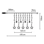 LED Завеса с коледни звезди, снимка 5