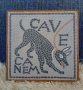 Мозайка " CAVE CANEM ", снимка 1