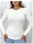 Бяла блуза , снимка 1 - Блузи с дълъг ръкав и пуловери - 45253704