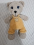 НОВО !!!НАЛИЧНИ СА. .🧸🐻🍁🍂🍁 Още един чаровен мечо.🐻💞 Този път в гащеризонче цвят горчица,  в т, снимка 2