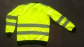 Snickers 8053 High-Vis Micro Fleece Round Neck, Class 3 Yellow M / L работна блуза W4-225, снимка 3