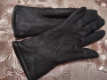 Нови Дамски Топли Ръкавици Изцяло от Естествена Кожа S, снимка 2