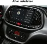 Мултимедия за Fiat Doblo, 2015-2019, Двоен дин, Навигация, дисплей, плеър, екран, Android, снимка 5