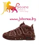 NIKE Air More Uptempo Shoes Brown, снимка 2