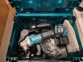 Акумулаторен безчетков ъглошлайф флек Макита Makita DGA513 с макпак 3 Makpac 3 (чисто нов), снимка 1