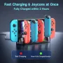 Нова Докинг станция за Switch/Switch OLED с 6 слота за Joy-Con Nintendo, снимка 5