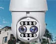 Двойна WiFi безжична IP камера 2MP FULL-HD1080P с цветно нощно виждане, снимка 5