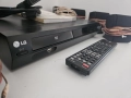 Аудио система домашно кино LG 5.1 дистанционно DVD USB FM + тонколони колони, снимка 2