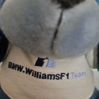 Плюшено кученце BMW.WilliamsF1 Team, снимка 5 - Плюшени играчки - 45657009