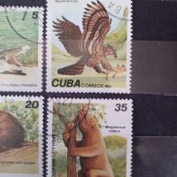1982 г. Праисторически животни.  Куба., снимка 3 - Филателия - 45464528