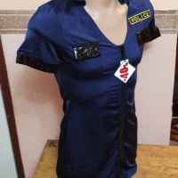 SEXY POLICE-Оргинална.Рулева секси рокличка, снимка 3 - Рокли - 45019865