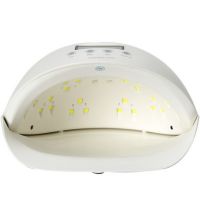 Професионална UV лампа 50 W двуцветна светодиодна лампа за нокти Gel Polish Lampa Nail Auto Timer, снимка 4 - Педикюр и маникюр - 45109230
