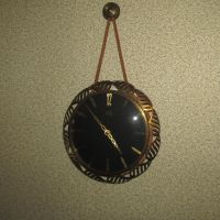 Немски стенен механичен часовник с гонгове, снимка 3 - Стенни часовници - 45843556