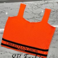 Оранжев потник Christian Dior реплика, снимка 1 - Потници - 45591415
