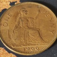 Монети Великобритания 1 пени, 1961 - 1967 година, снимка 11 - Нумизматика и бонистика - 43896293