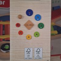 дървена детска игра Сглобяема кула на Play tive , снимка 2 - Образователни игри - 45888180
