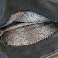 обемна Дамска чанта в сиво, с дълга дръжка, марка Catwalk. , снимка 2 - Чанти - 45207249