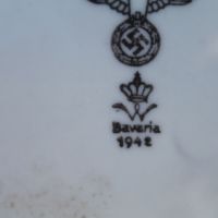 Оригинална чиния и вилица ''Втора световна война" , снимка 12 - Колекции - 45194364