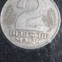 Монета 2 марки 1957 Германия - ГДР , снимка 2 - Нумизматика и бонистика - 45701210