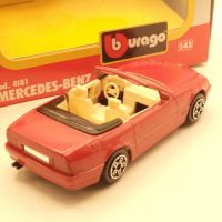 1:43 BBURAGO MERCEDES BENZ 300 SL КОЛИЧКА ИГРАЧКА МОДЕЛ, снимка 2 - Колекции - 45665094