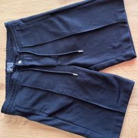 H&M черни къси мъжки панталони памучни, снимка 4 - Къси панталони - 45494239