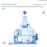 Замък Замръзналото кралство Frozen Hasbro , снимка 5 - Кукли - 44949294