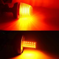 LED ЛЕД Аварийна/сигнална лампа Маяк буркан 12 / 24V – На прът , снимка 2 - Аксесоари и консумативи - 45822177