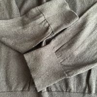 Поло пуловер Massimo Dutti, размер L, черен, снимка 2 - Блузи с дълъг ръкав и пуловери - 45359856