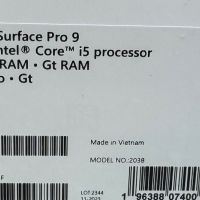 НОВ!!! Лаптоп Microsoft Surface Pro 9, i5-1235U, 13", RAM 16GB, 256GB SSD, Windows 11 Home, Graphite, снимка 3 - Лаптопи за работа - 45216078