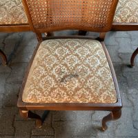 Барокови трапезни столове стил ЛУИ XV 3 бр. комплект, снимка 6 - Столове - 45368315