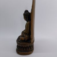 Стара, много детайлно изработена фигура на Буда, снимка 2 - Колекции - 45744123