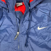Мъжко зимно яке Nike с качулка размер XL, снимка 5 - Якета - 45061711