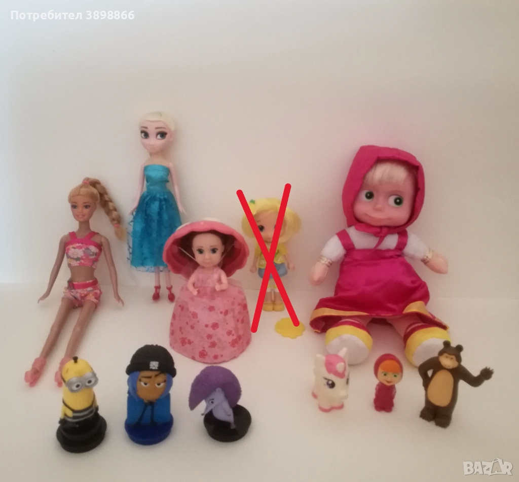 Кукли Barbie, Cupcake, Елза, Маша и други, снимка 1