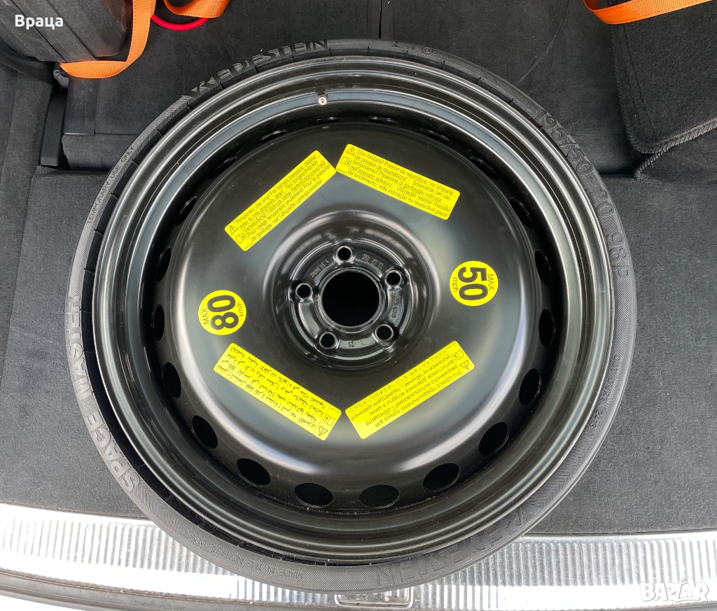 Резервна гума за Audi Q7/Q8/Allroad 20 цола 195/50 4G0601027A, снимка 1