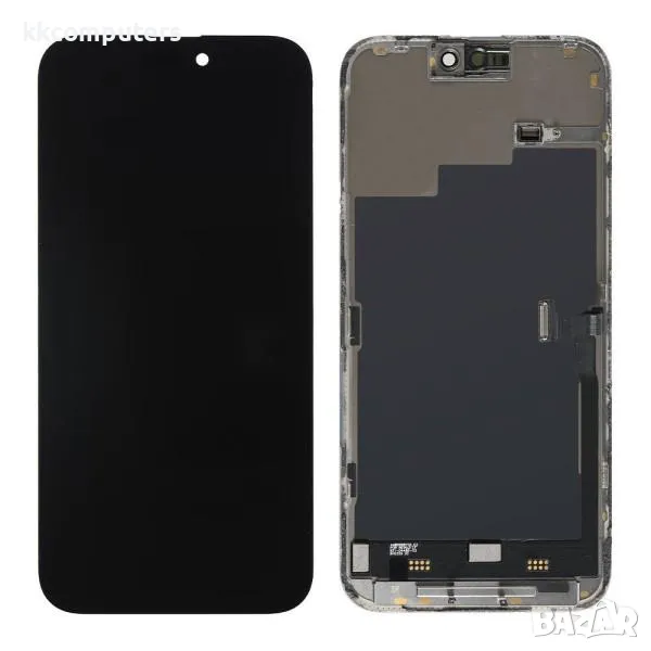 LCD Дисплей за iPhone 15 Pro Max 6.7 + Тъч скрийн / Черен / FOG Баркод : 483596, снимка 1