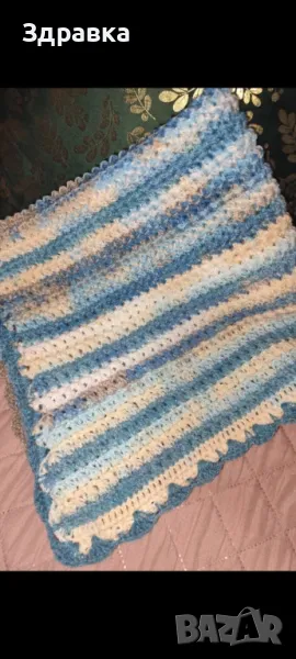 Бебешко одеало ръчна изработка  , снимка 1