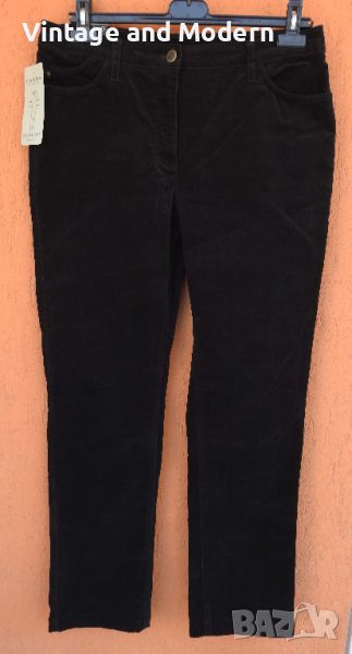 Дамски черни джинси панталони стреч слим CANDA W32 (42) НОВИ , снимка 1