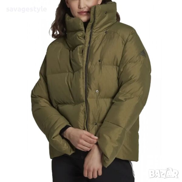 ADIDAS Big Baffle Down Jacket Green, снимка 1