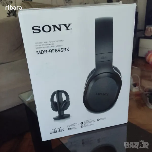 Bluetooth слушалки Sony и радио , снимка 1