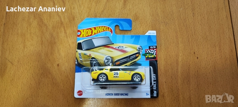 Hot Wheels - Honda S800 Racing, снимка 1