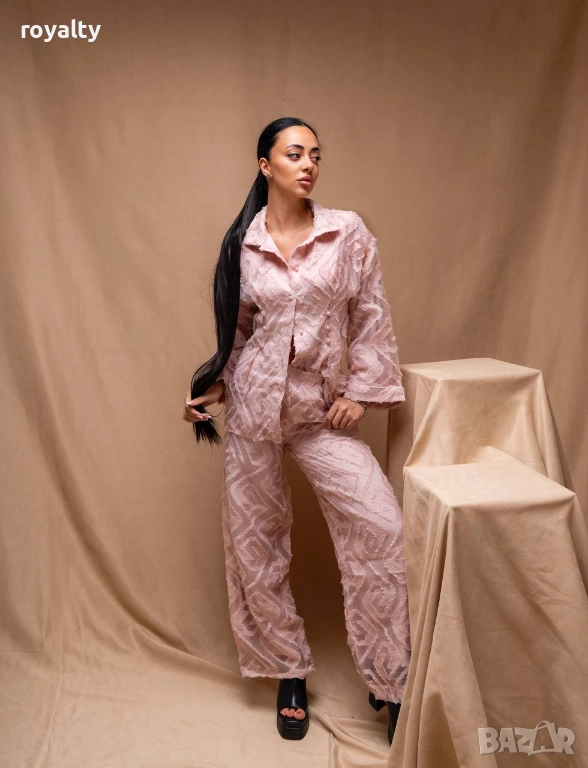 Розов Дамски Комплект , снимка 1