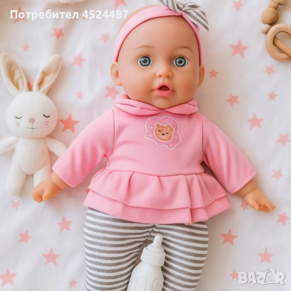 Очарователна кукла бебе - перфектният подарък за малките дами, снимка 1